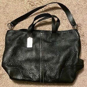 Black Coach Hadley Luxe Grain